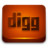 Digg Red 2 Icon